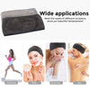 Facial Spa Headband, Ultra Soft Microfiber Adjustable Face Wash Headband Reusable Cloth Stretch Towel - Black