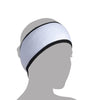 Facial Spa Headband, Ultra Soft Microfiber Adjustable Face Wash Headband Reusable Cloth Stretch Towel - White