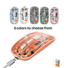 Bluetooth Wireless Mouse | Transparent Magnetic Mouse Triple Mode | Orange