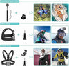 50-In-1 Action Camera Accessory Kit Compatible with Go Pro Hero 13 12 11 10 9 8 7 3, Go Pro Max Go Pro Fusion Insta360 DJI OSMO Action Cameras and More Accessories