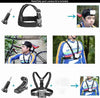 50-In-1 Action Camera Accessory Kit Compatible with Go Pro Hero 13 12 11 10 9 8 7 3, Go Pro Max Go Pro Fusion Insta360 DJI OSMO Action Cameras and More Accessories