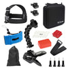 25 in 1 Action Camera Accessories Set Bundles Kit Compatible With Go Pro Hero 13 12 11 10 9 8 7, for DJI Osmo, for Insta360 and other Action cameras