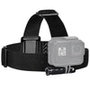 Action Camera Head Strap/Helmet Strap Action Camera Mount [Elastic] Compatible for GoPro Hero 9, for Hero 8, for Hero 7, for SJCAM, for YI Action Cameras