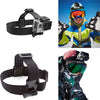 Action Camera Head Strap/Helmet Strap Action Camera Mount [Elastic] Compatible for GoPro Hero 9, for Hero 8, for Hero 7, for SJCAM, for YI Action Cameras