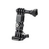 Helmet Mount Extension Arm [ Three Way Adjustable Pivot Arm Mount Kit, Helmet Mount] Compatible for GoPro, for SJCAM, for YI Action Cameras