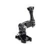 Helmet Mount Extension Arm [ Three Way Adjustable Pivot Arm Mount Kit, Helmet Mount] Compatible for GoPro, for SJCAM, for YI Action Cameras