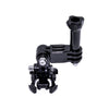 Helmet Mount Extension Arm [ Three Way Adjustable Pivot Arm Mount Kit, Helmet Mount] Compatible for GoPro, for SJCAM, for YI Action Cameras