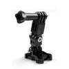 Helmet Mount Extension Arm [ Three Way Adjustable Pivot Arm Mount Kit, Helmet Mount] Compatible for GoPro, for SJCAM, for YI Action Cameras