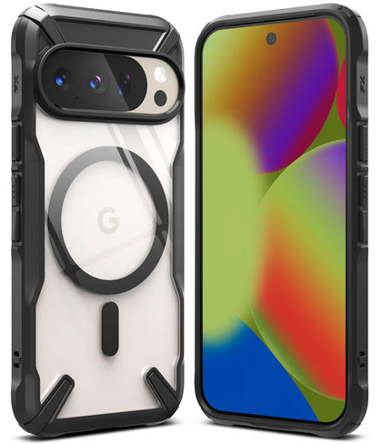 Google Pixel 10 / 10 Pro Case Cover | Fusion-X Magnetic Series |Black
