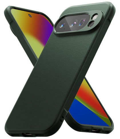 Google Pixel 10 Pro XL Case Cover | Onyx Series |Dark Green
