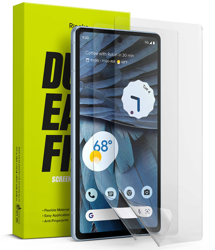 Google Pixel 7a Screen Protector| Dual Easy Film| 2 Pack | With Installation Jig