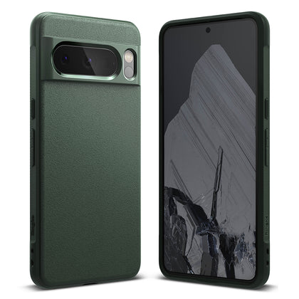Google Pixel 8 Pro Case Cover | Onyx Series | Dark Green