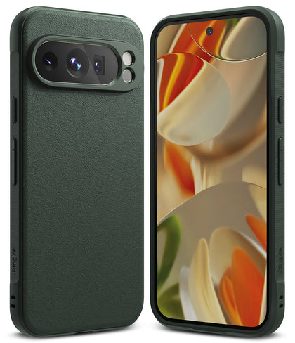 Google Pixel 9 Pro Case Cover | Onyx Series| Dark Green