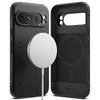 Google Pixel 9 Pro Case Cover |  Onyx Magnetic Series | Back Phone Cover- Black