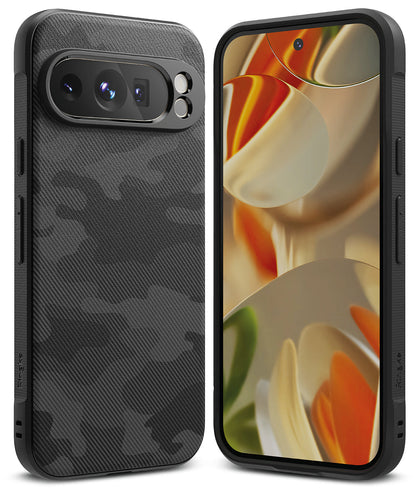 Google Pixel 9 Pro XL Case Cover | Onyx Design Series| Camo Black