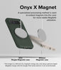 Google Pixel 9 Pro XL Case Cover | Onyx Magnetic Series| Dark Green