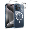 iPhone 15 Pro Magnetic Case Cover  - Multi color