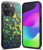 iPhone 15 Pro Case Cover | Onyx Design Series| Action Painting