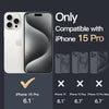 iPhone 15 Pro Clear Case Cover | Clear