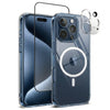 iPhone 15 Pro Max  Magnetic Case Cover  - Multi color