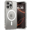 iPhone 15 Pro Max Magnetic Case Cover  - Clear