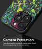 iPhone 15 Pro Max Case Cover | Onyx Design Series| Action Painting