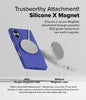 iPhone 16 Case Cover | Bitmap Silicone Magnetic Series| Ultramarine