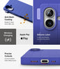 iPhone 16 Case Cover | Bitmap Silicone Magnetic Series| Ultramarine