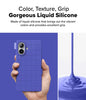 iPhone 16 Case Cover | Bitmap Silicone Magnetic Series| Ultramarine
