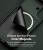 iPhone 16 Case Cover | Onyx Magnetic Series | Dark Green