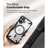 iPhone 16 Case Cover | Fusion X Magnetic Series | Black