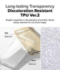 iPhone 16e Case Cover| Transparent Hard Back| Matte Clear