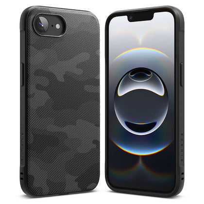 iPhone 16e Case Cover | Onyx Design Series | Camo Black