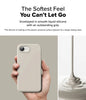 iPhone 16e Case Cover | Silicone Magnetic Series | Stone