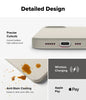 iPhone 16e Case Cover | Silicone Magnetic Series | Stone