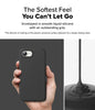 iPhone 16e Case Cover | Silicone Magnetic Series | Black