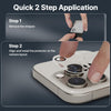 iPhone 16 Pro Camera Lens Protector | Pack of 2 | Clear