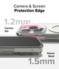 iPhone 16 Pro Case Cover | Fusion Magnetic Series| Clear