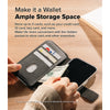 iPhone 16 Pro / 16 Case Cover | Folio Wallet Magnetic Series | Black
