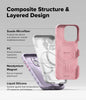 iPhone 16 Pro Case Cover | Macaron Silicone Magnetic Series | Light Purple