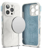 iPhone 16 Pro Case Cover | Macaron Silicone Magnetic Series | White