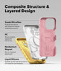 iPhone 16 Pro Case Cover | Macaron Silicone Magnetic Series | Yellow