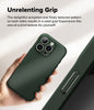 iPhone 16 Pro Case Cover | Onyx Series| Dark Green