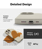 iPhone 16 Pro Case Cover | Silicone Magnetic Series | Stone