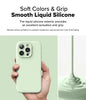 iPhone 16 Pro Case Cover | Silicone Magnetic Series | Mint