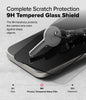 iPhone 16 Pro Screen Protector | Easy Slide Privacy Tempered Glass | 2 Pack, W Installation Jig