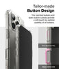 iPhone 16 Pro Max Case Cover | Fusion Series | Shockproof Bumper Phone Back Cover |  Matte Clear