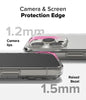 iPhone 16 Pro Max Case Cover | Fusion Series | Shockproof Bumper Phone Back Cover |  Matte Clear