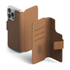 iPhone 16 Pro Max / 16 Plus Case Cover | Folio Wallet Magnetic Series | Brown