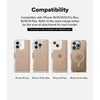 iPhone 16 Pro Max / 16 Plus Case Cover | Folio Wallet Magnetic Series | Brown